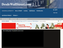 Tablet Screenshot of desdewallstreet.com